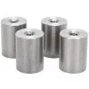Lowbrow Customs Threaded Steel Bungs 1 Inch Long - 1/4-20 Thread - 4 Pack