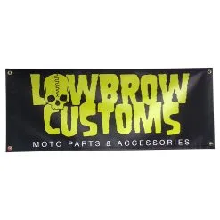 Lowbrow Customs Moto Parts And Accessories Banner