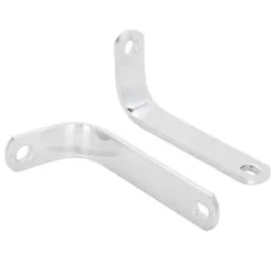 British Standard Chrome Exhaust Mounting Brackets Triumph Motorcycles OEM # 70-6857