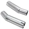 EMGO Modern Triumph T100 T120 Bonneville Exhaust Muffler Adapters - Upswept