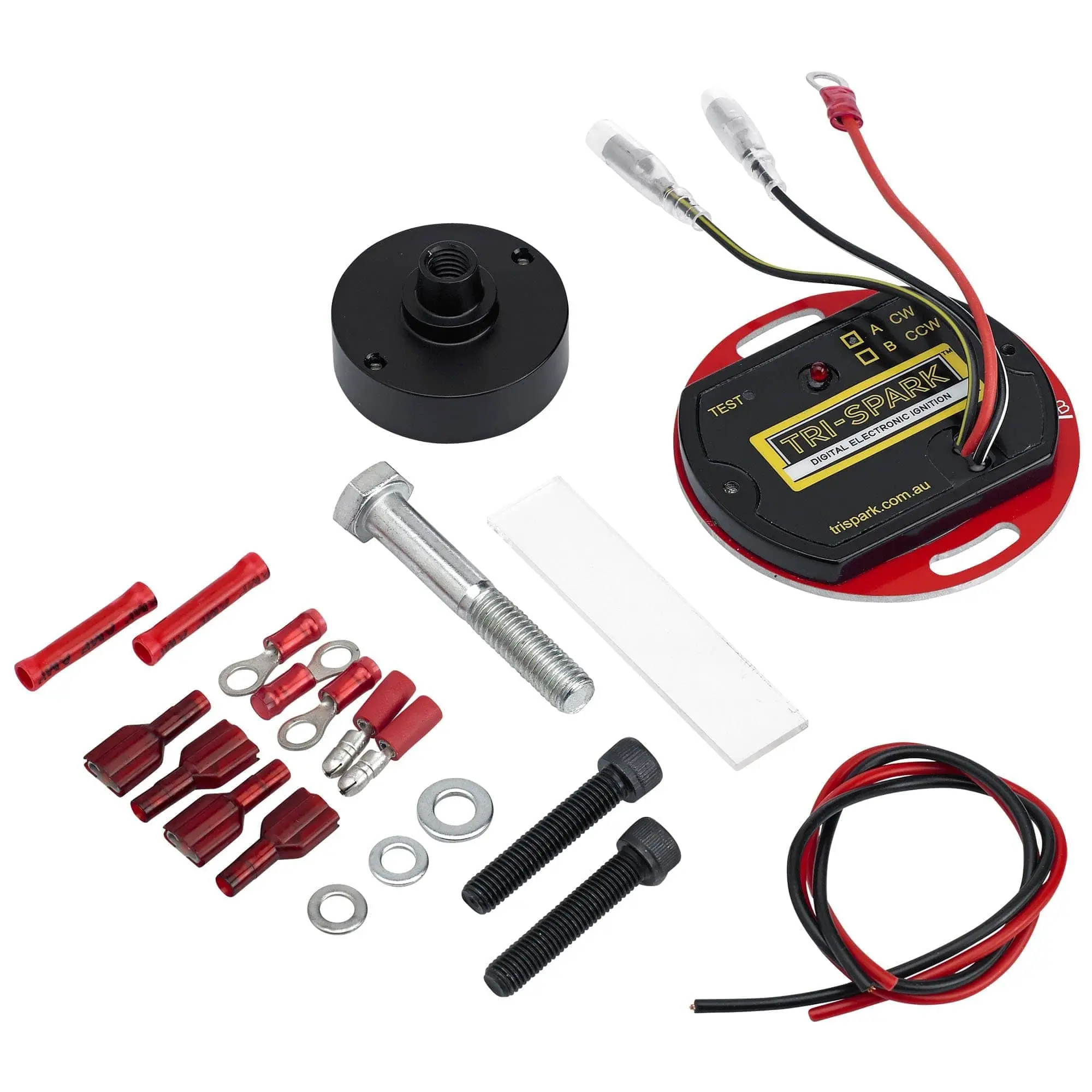 Tri-Spark Classic Twin Electronic Ignition System For Triumph Twin Motorcycles