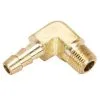 Cycle Standard 1/4 Inch Hose Barb 90 Elbow X 1/8 Inch NPT - Brass