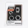 Colony #8832-4 Rear Axle Nut And Lock Kit - 45 Solo 1936 - 1952 - Chrome Plated