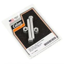 Colony #8479-2 Rear Chain Adjusters - Harley Flathead 45's 1930 -1952 - Cad Plated