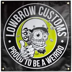 Lowbrow Customs Weirdo Banner