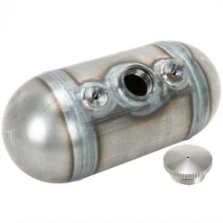 Lowbrow Customs Domed Steel Motorcycle Oil Tank For Triumph Choppers