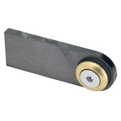 Lowbrow Customs Rubber Mount Finger Tabs - Flat Head Allen - 1/4 Inch Thick - Brass Washer