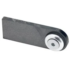 Lowbrow Customs Rubber Mount Finger Tabs - Flat Head Allen - 1/4 Inch Thick - Aluminum Washer