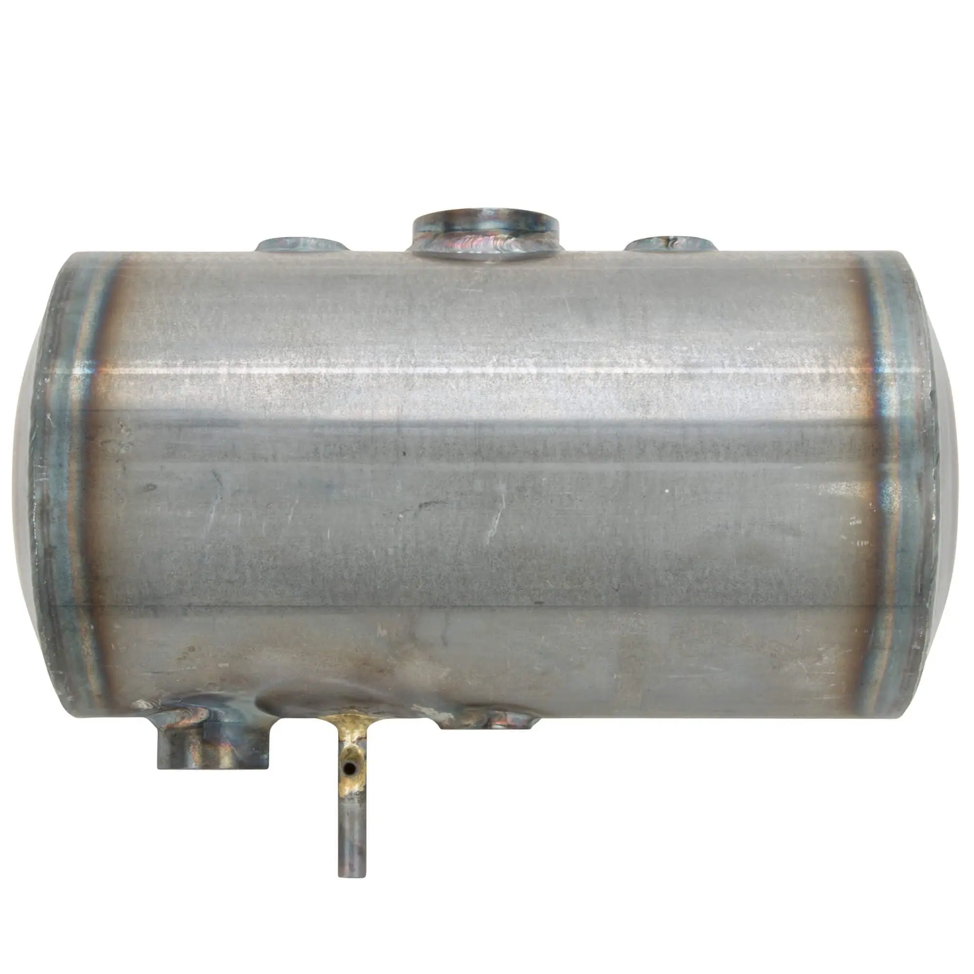 Lowbrow Customs Dimpled Steel Motorcycle Oil Tank For Triumph Choppers - Image 4