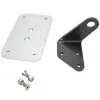 Gasbox Axle Mount License Plate Bracket - 3/4 Inch Axles - Vertical Or Horizontal
