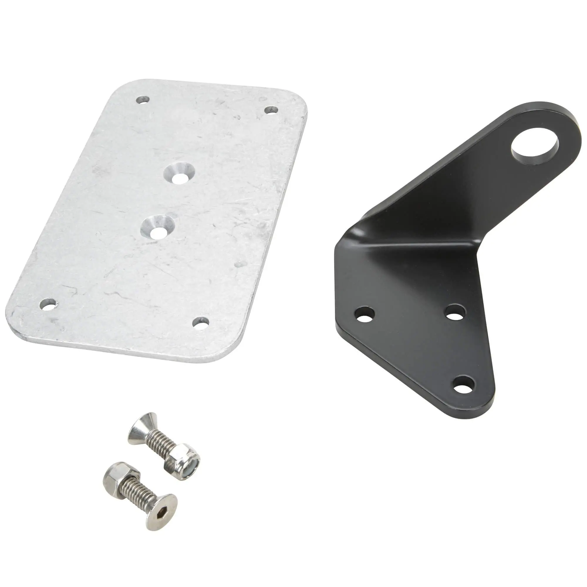 Gasbox Axle Mount License Plate Bracket - 3/4 Inch Axles - Vertical Or Horizontal