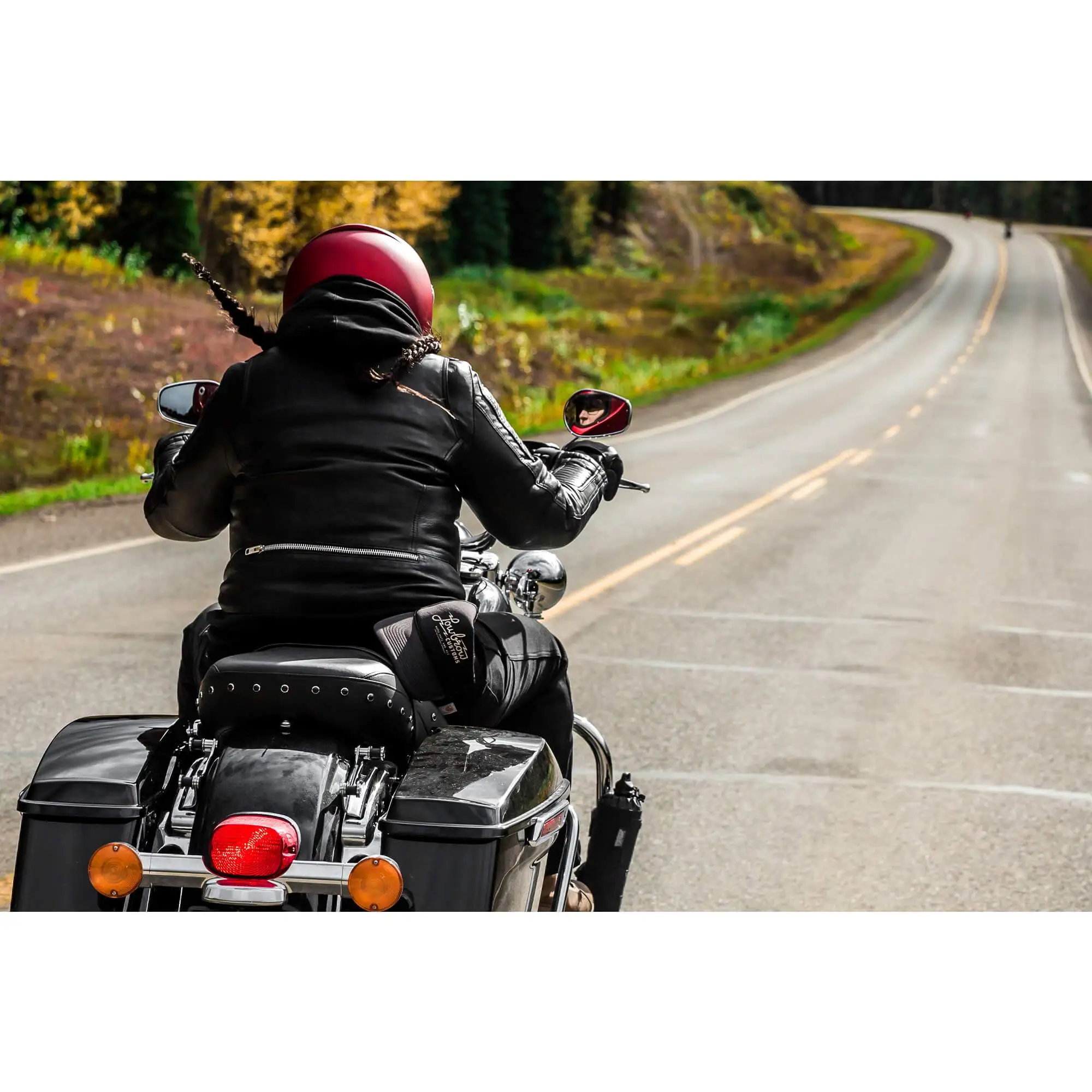 Lowbrow Customs Parts And Accessories Trucker Hat - Yellow Logo - Image 6