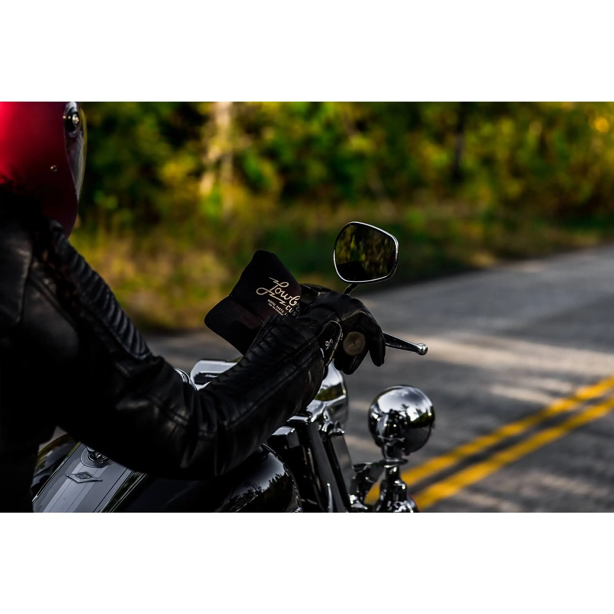 Lowbrow Customs Parts And Accessories Trucker Hat - Yellow Logo - Image 5