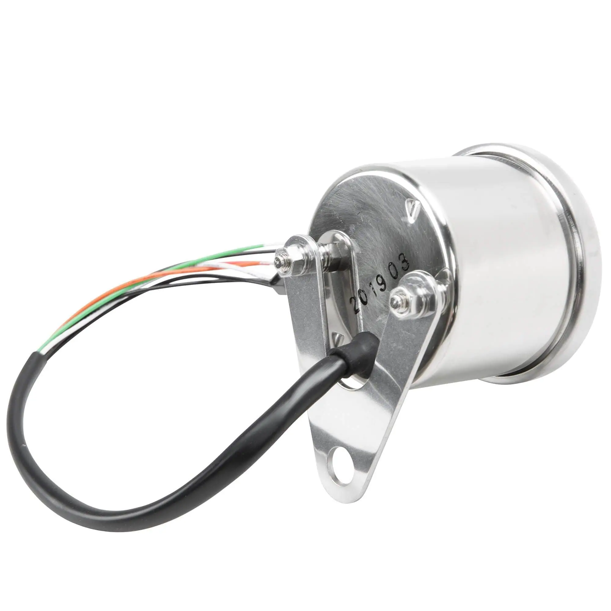 Cycle Standard Mini Electronic Speedometer - 2.4 Inch - Black Face - Image 4