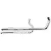 Lowbrow Customs Shotgun Exhaust Pipes 1990-03 Harley-Davidson Sportster XL Chrome