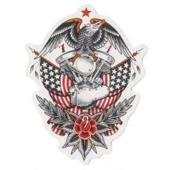 Lowbrow Customs Shovelheads Forever Sticker