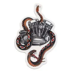 Lowbrow Customs Ironheads Forever Sticker