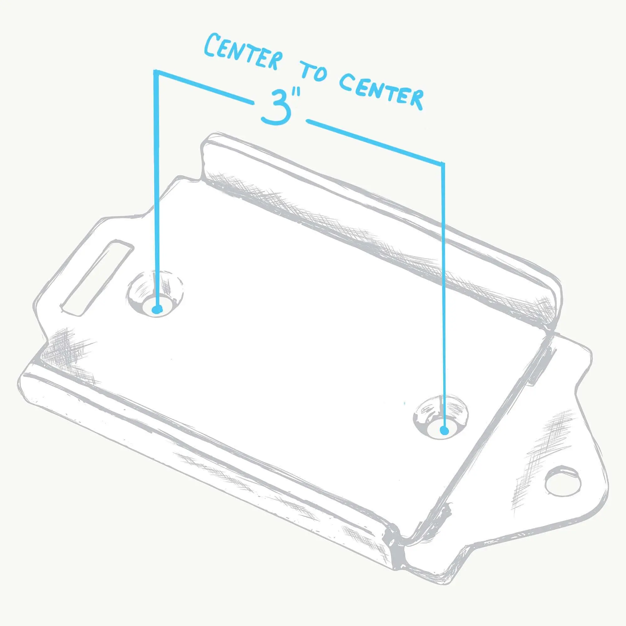 Gasbox Antigravity 12 Cell Universal Battery Box - Tumbled Aluminum - Image 3