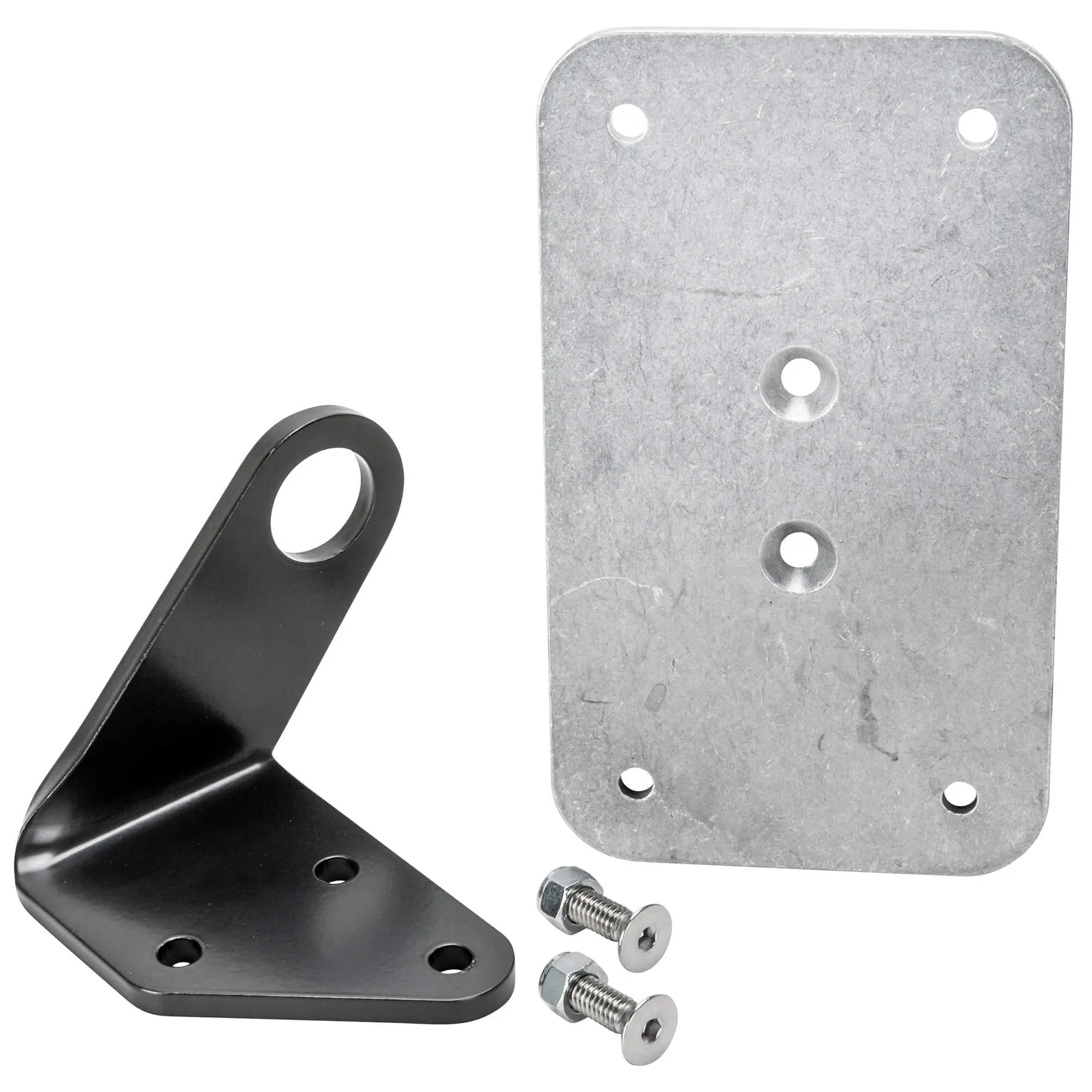 Gasbox Axle Mount License Plate Bracket - 1 Inch (25mm) Axles - Vertical Or Horizontal