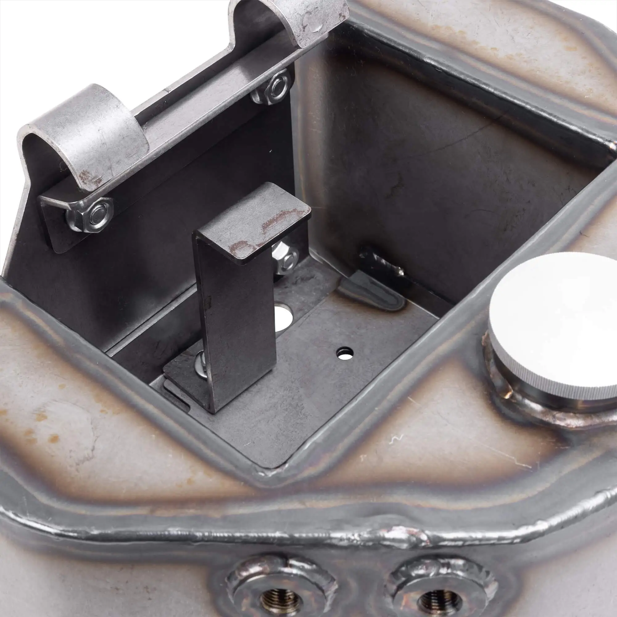 Gasbox Oil Tank - Bolt-On For 1965-Up Harley-Davidson Four Speed Swingarm Frames - Image 6