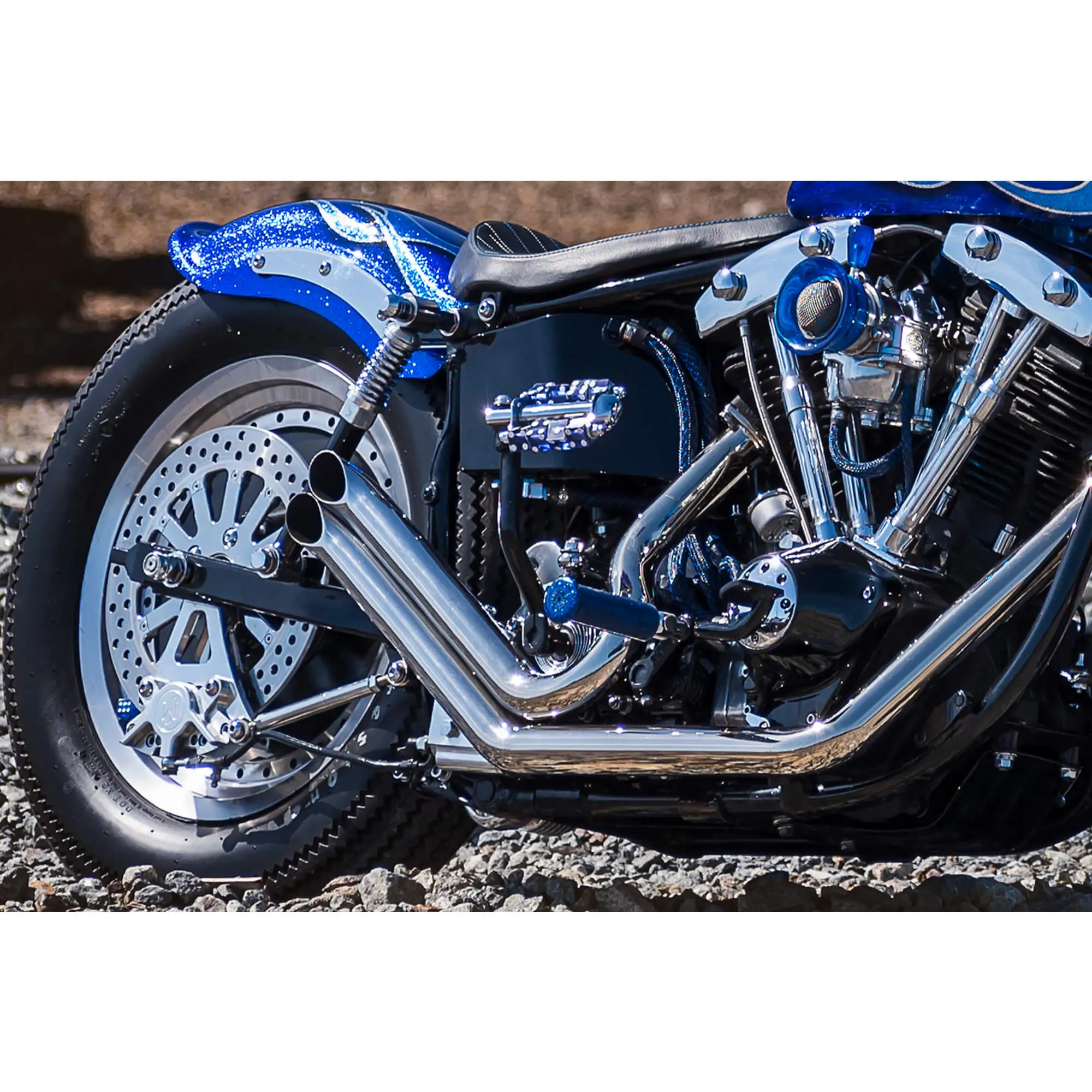 Gasbox Oil Tank - Bolt-On For 1965-Up Harley-Davidson Four Speed Swingarm Frames - Image 19