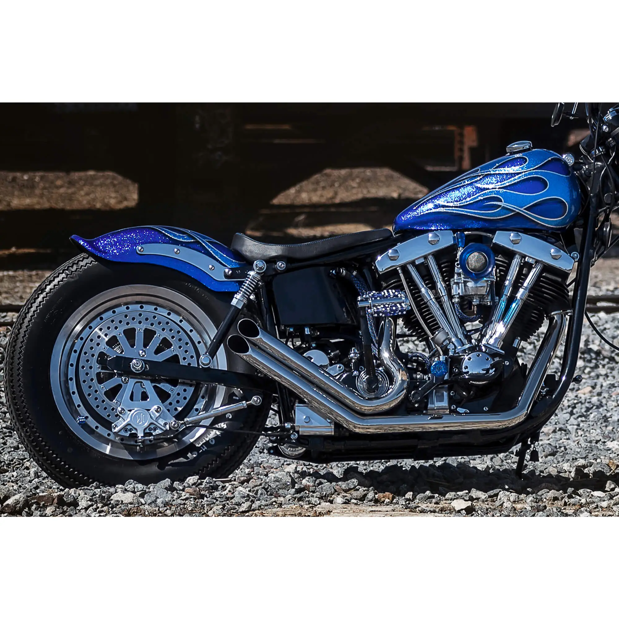 Gasbox Oil Tank - Bolt-On For 1965-Up Harley-Davidson Four Speed Swingarm Frames - Image 20