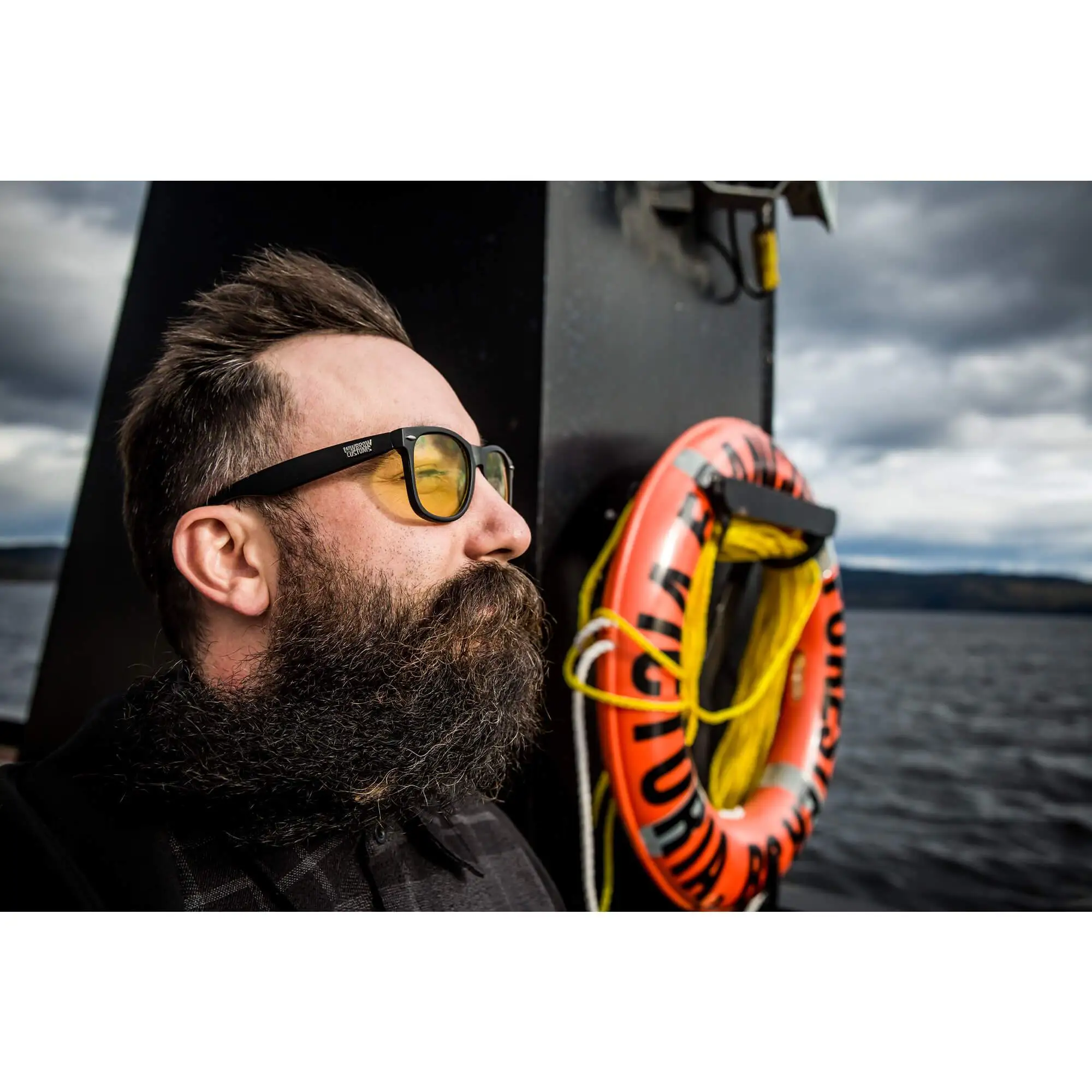 Lowbrow Customs Black Moon Riding Glasses - Image 10