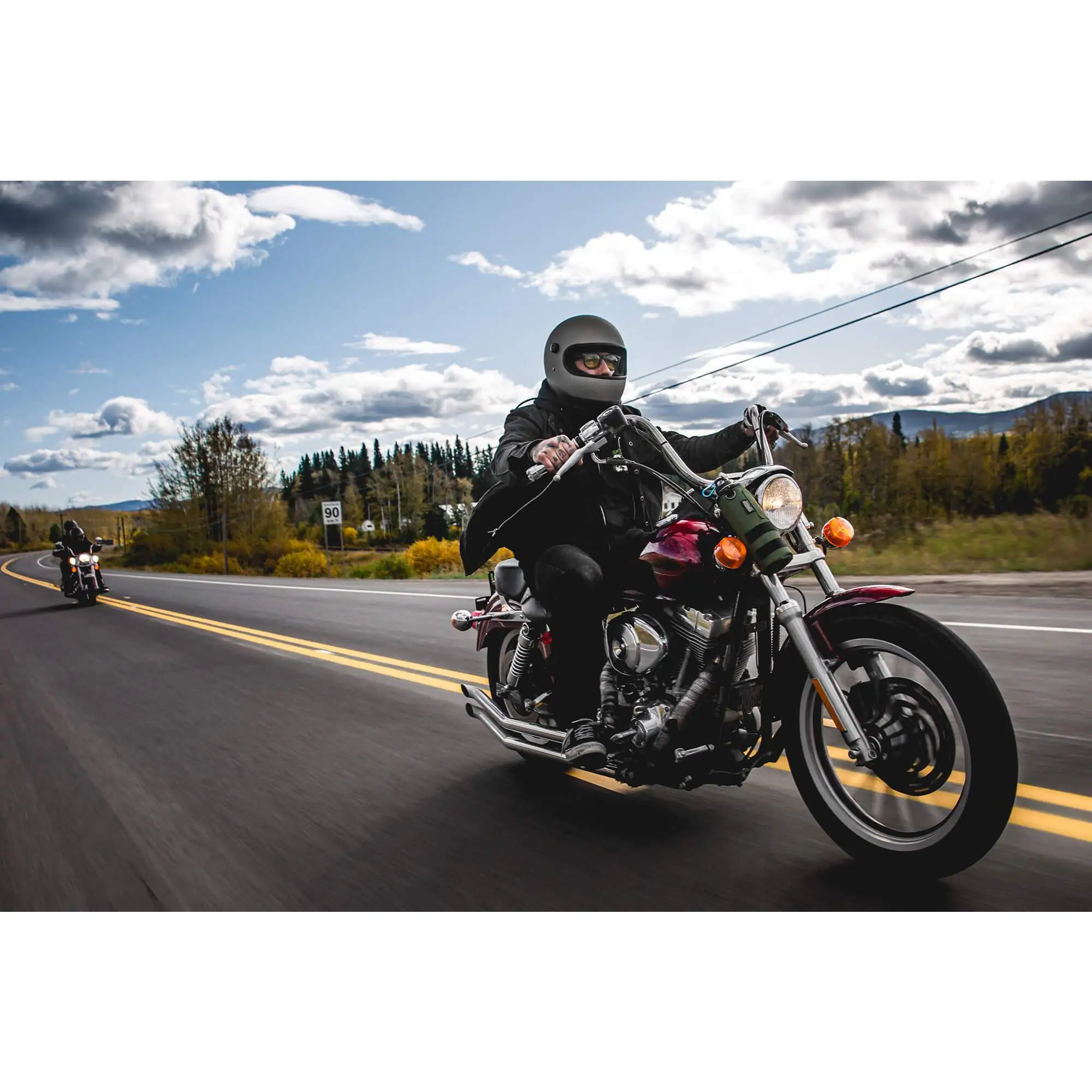 Lowbrow Customs Black Moon Riding Glasses - Image 11