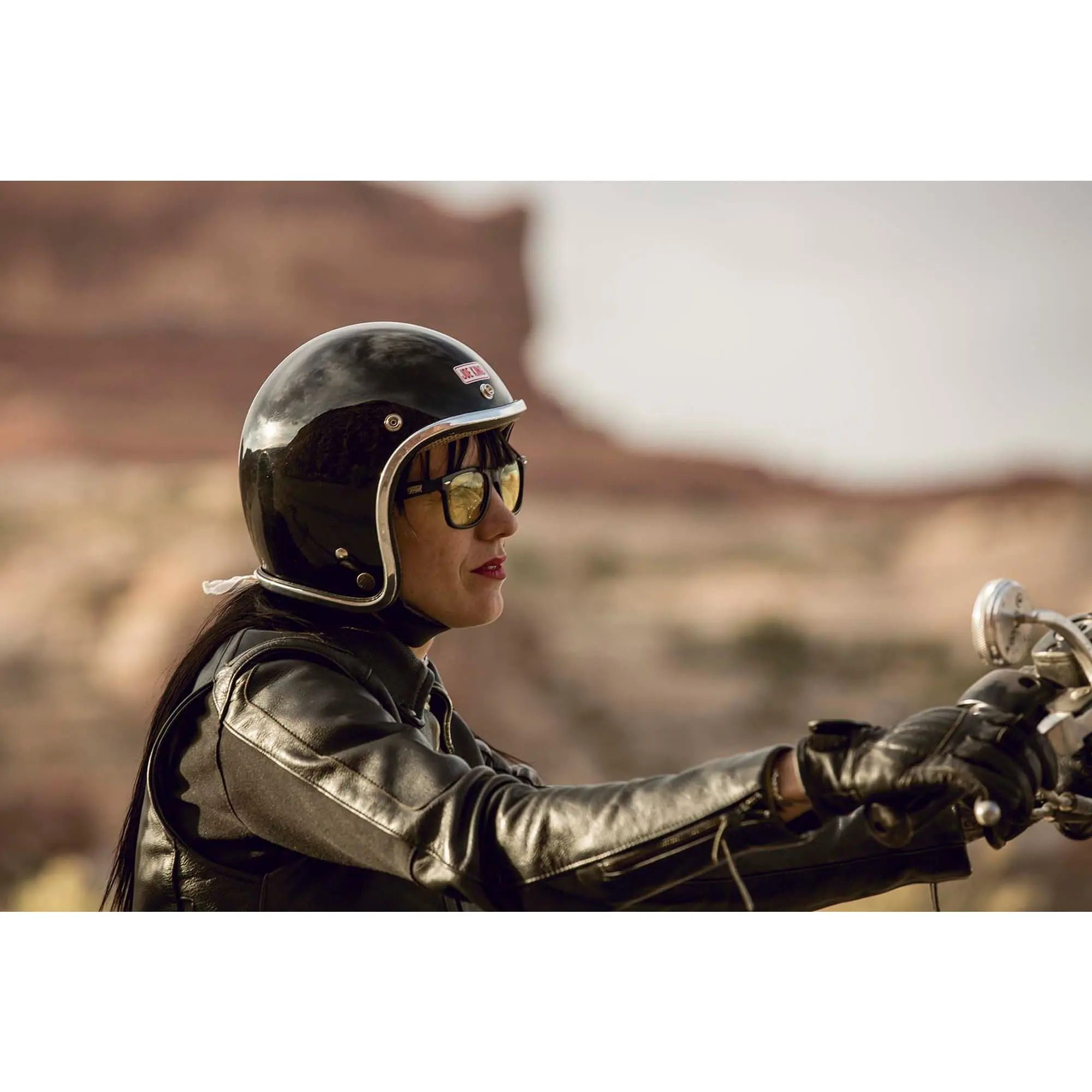 Lowbrow Customs Black Moon Riding Glasses - Image 12