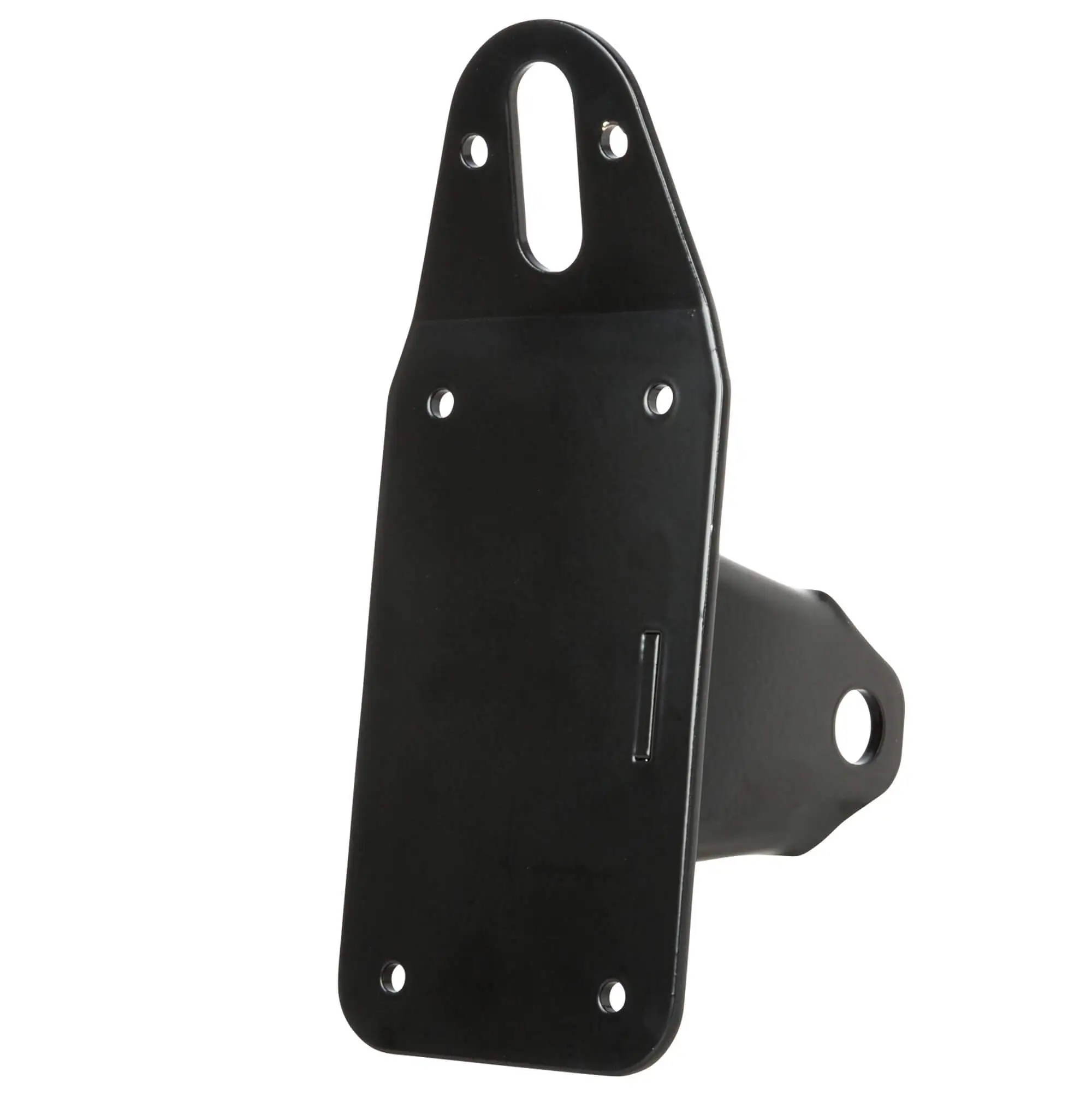 Gasbox Axle Mount License Plate Bracket - Vertical - Left Side Mount - 3/4 Inch Axles