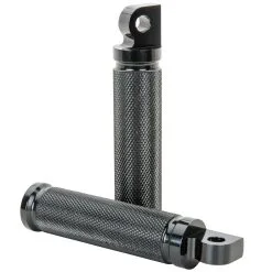 Lowbrow Customs Pursuit Foot Peg Set - Black