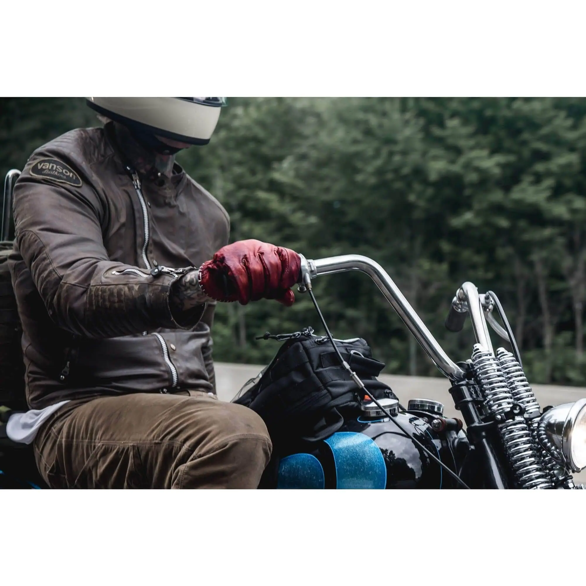 MotoStuka Shanks Gloves - Bloody - Image 11