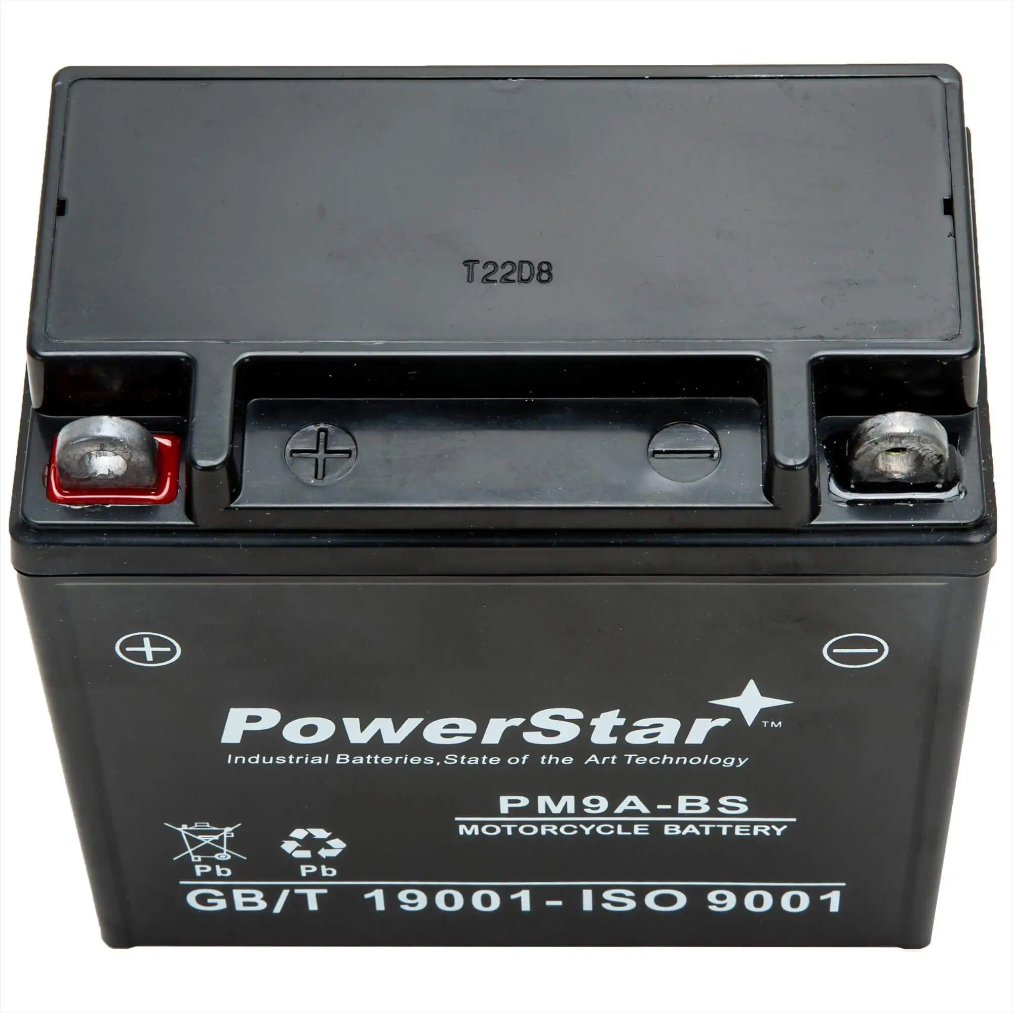 British Standard Powerstar Triumph BSA Norton 12v Premium Sealed AGM Motorcycle Battery - Image 2