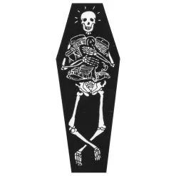 Lowbrow Customs Die Stoked Coffin Sticker
