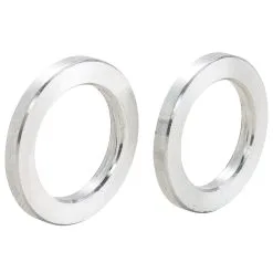 Lowbrow Customs 3/4 Inch ID X 1/8 Inch Long Aluminum Motorcycle Wheel Axle Spacers - Pair