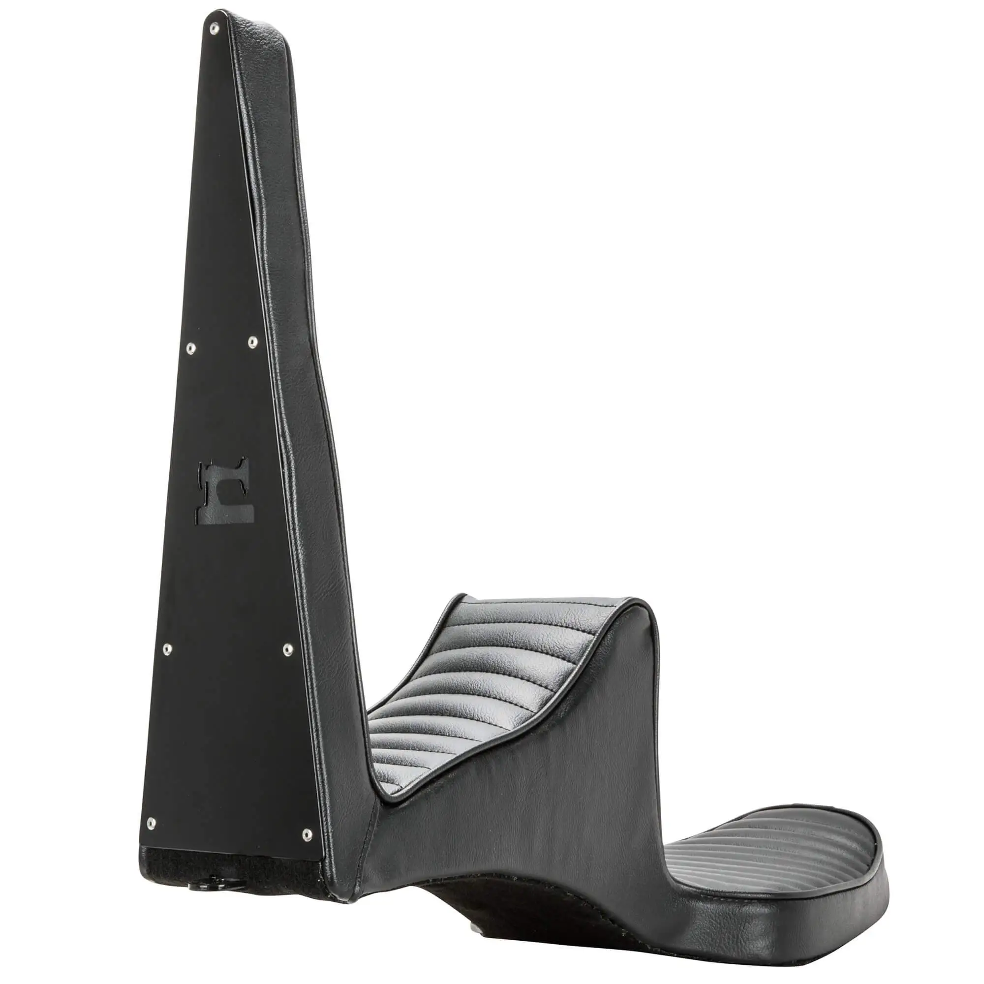 Sully's Customs Traditional King And Queen Seat - Black H-Pleat - 1982-2003 Sportsters - Image 3