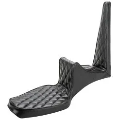 Sully's Customs Traditional King And Queen Seat - Black Diamond - 1982-2003 Sportsters