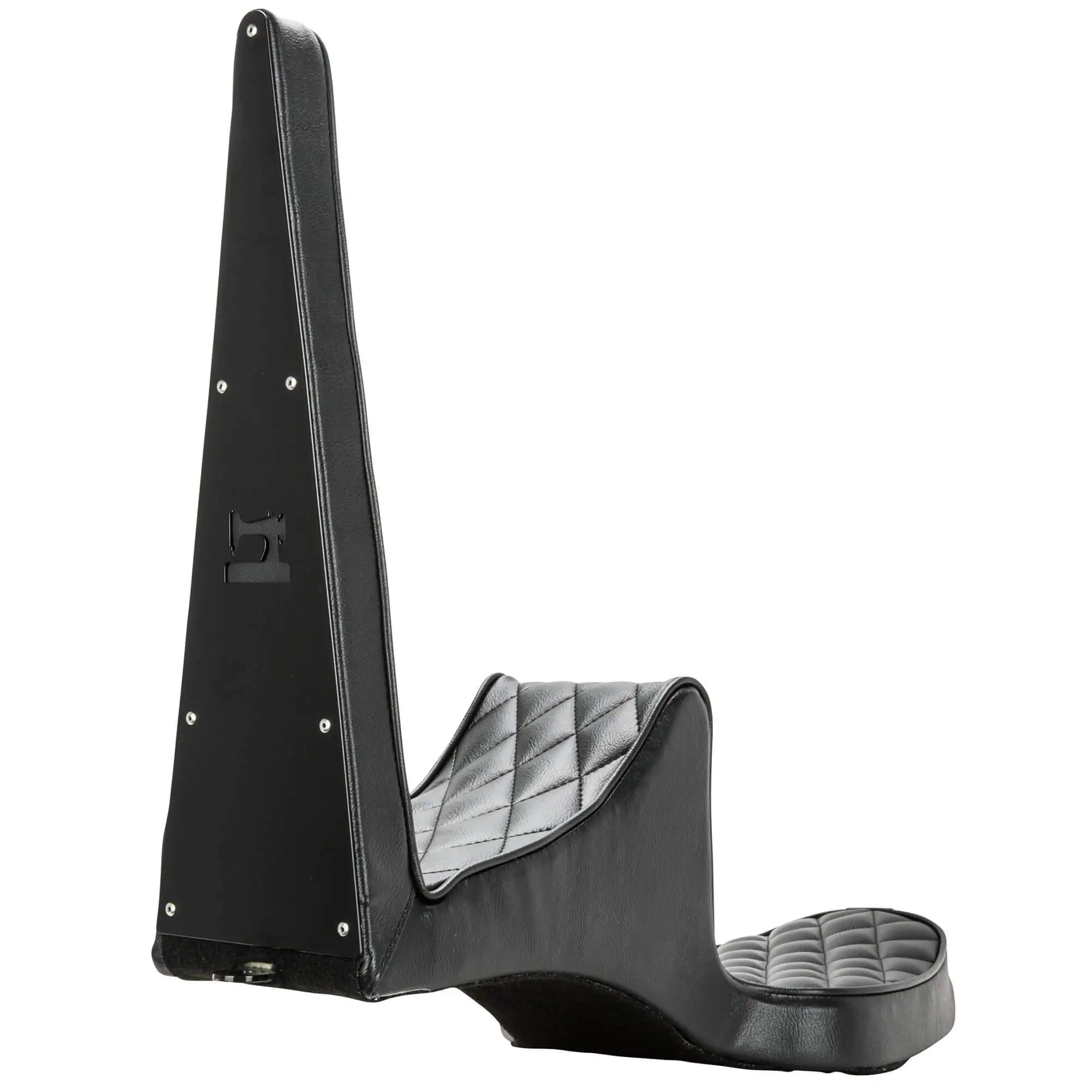 Sully's Customs Traditional King And Queen Seat - Black Diamond - 1982-2003 Sportsters - Image 3