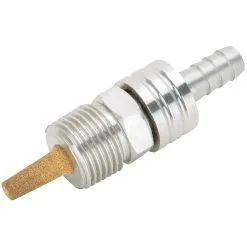 Prism Supply Co. 3/8 Inch NPT Polished Stainless Steel Petcock