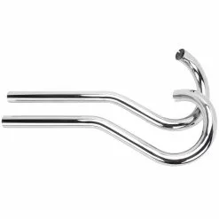 British Standard Superior Ram's Horn High Level Exhaust For Triumph UK Made