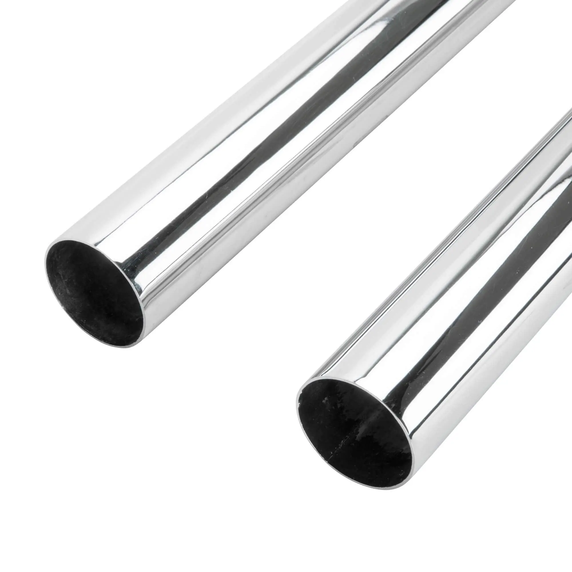 British Standard Superior Ram's Horn High Level Exhaust For Triumph UK Made - Image 4