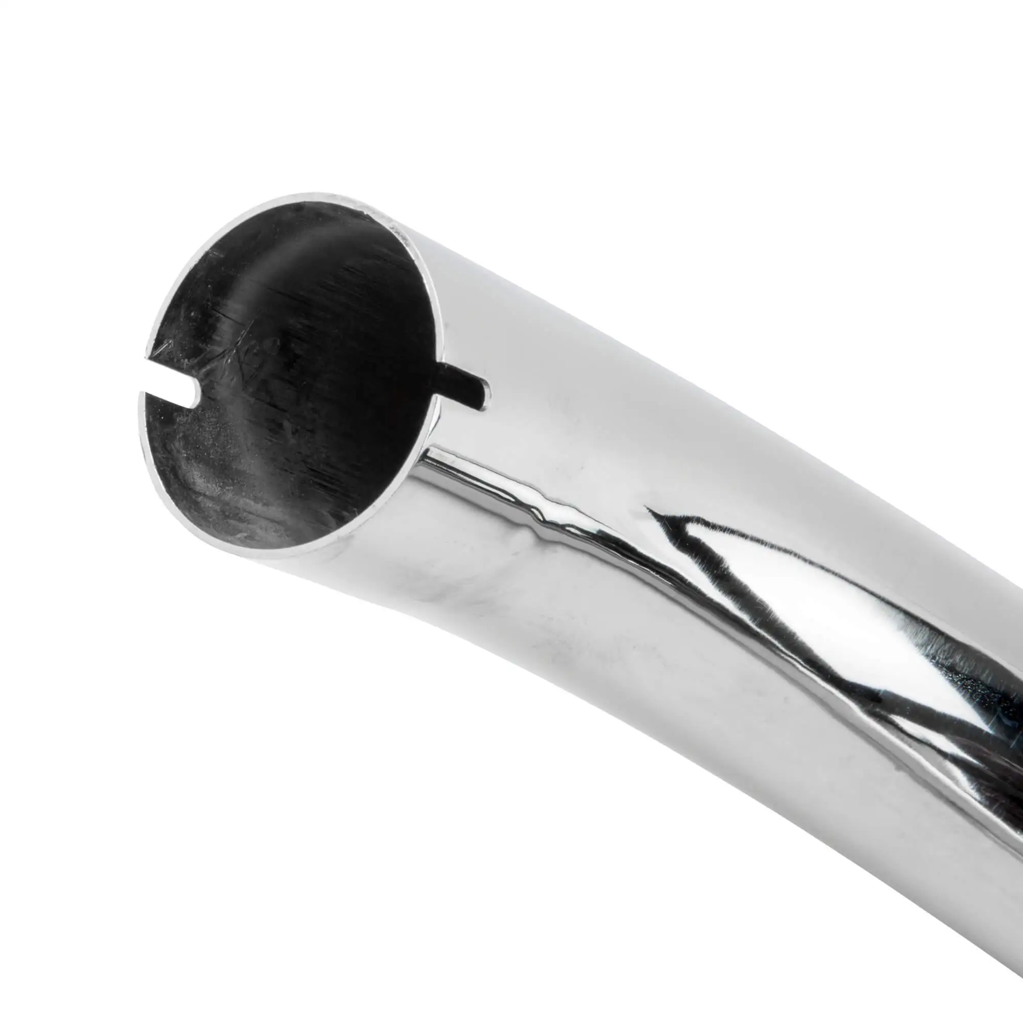 British Standard Superior Ram's Horn High Level Exhaust For Triumph UK Made - Image 5