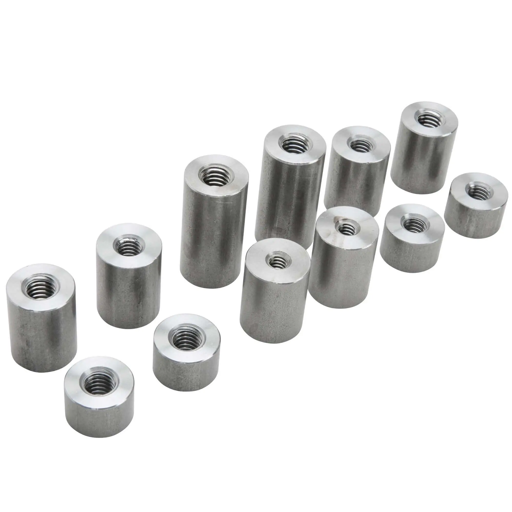 Lowbrow Customs 12 Piece Threaded Steel Bung Assortment - Image 3