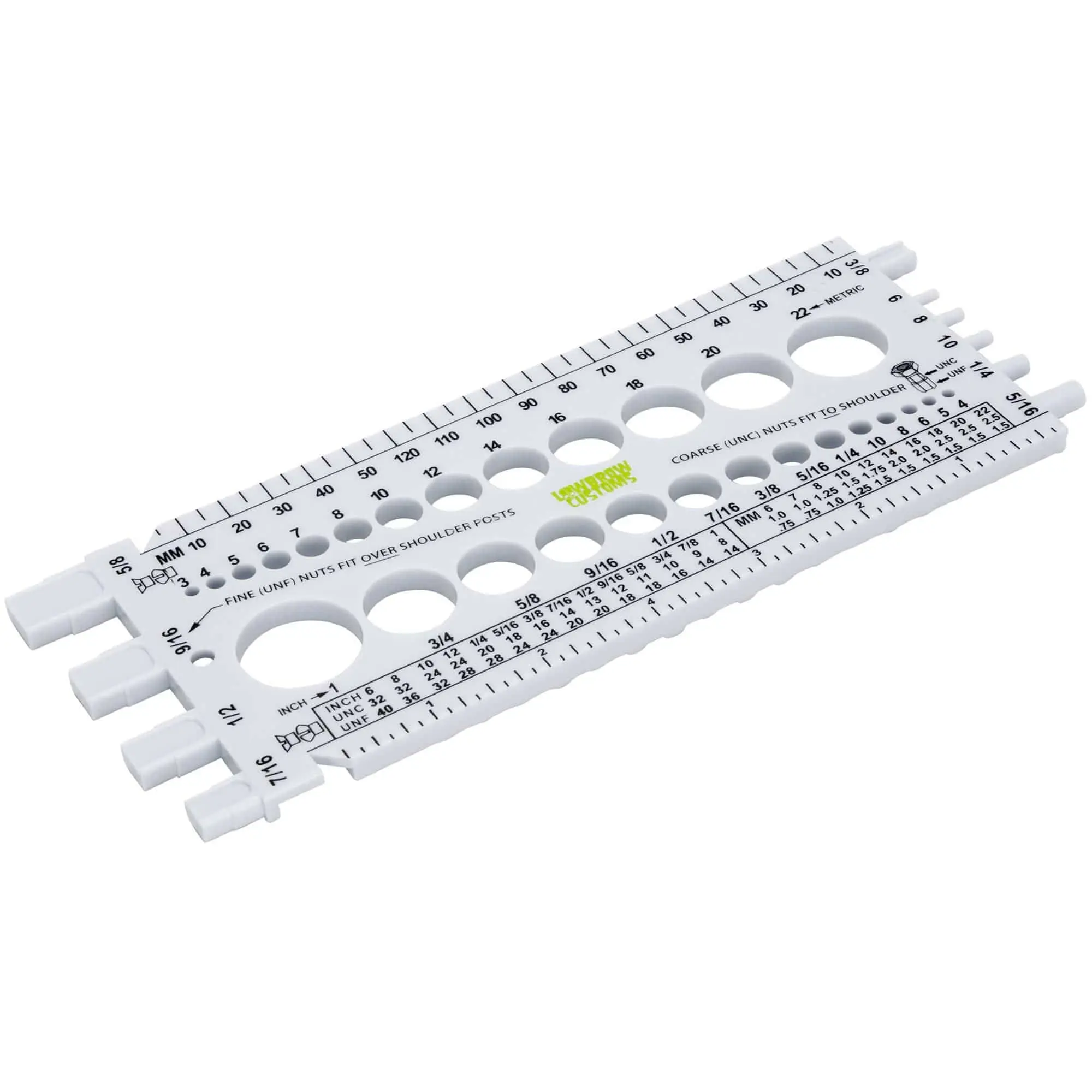 Lowbrow Customs Bolt And Thread Gauge