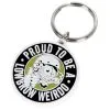 Lowbrow Customs Proud To Be A Lowbrow Weirdo Keychain