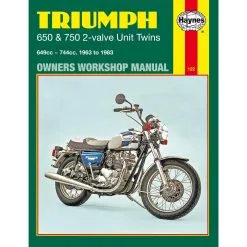 Haynes Manuals 1963 - 1983 Triumph 650 750 Twins Manual