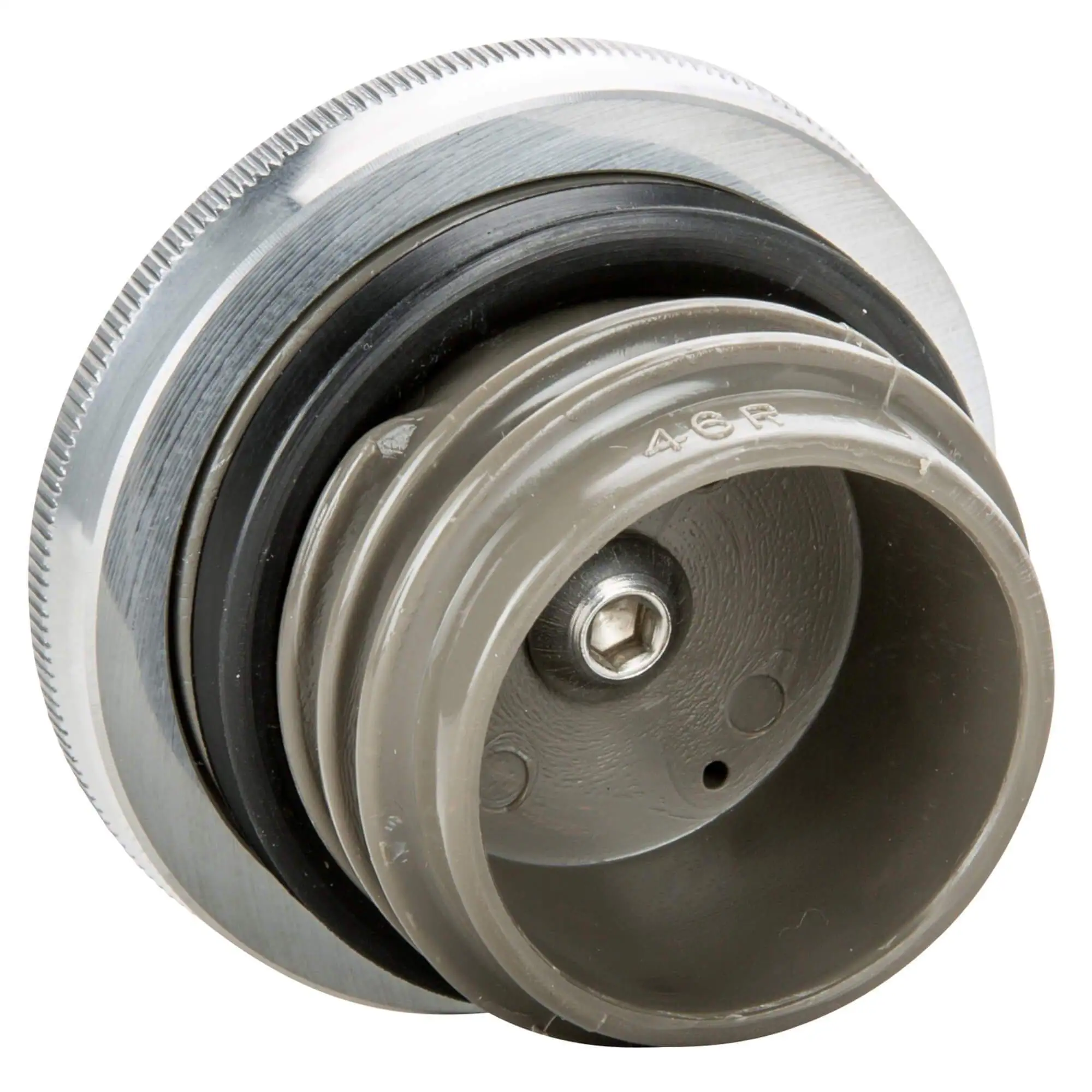 Lowbrow Customs Domed Screw-In Gas Cap For Harley-Davidson 1996 & Later - Aluminum - Image 3