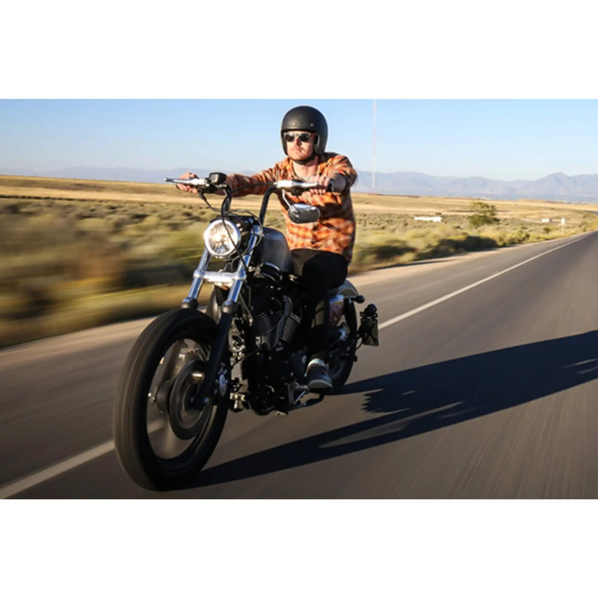 Biltwell Bonanza Helmet DOT Approved Helmet - Flat Black - Image 7