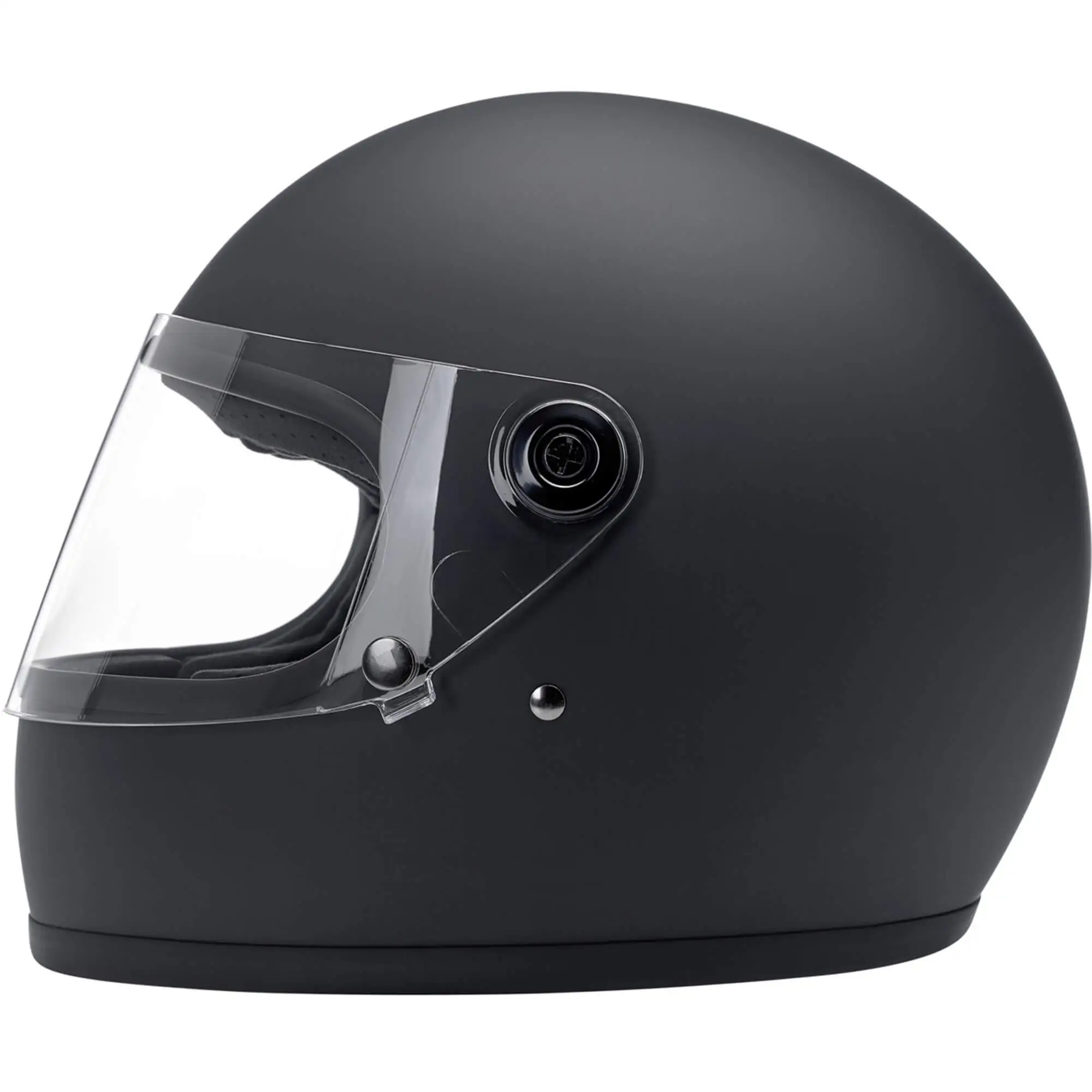 Biltwell Gringo S DOT/ECE Approved Full Face Helmet - Flat Black - Image 4
