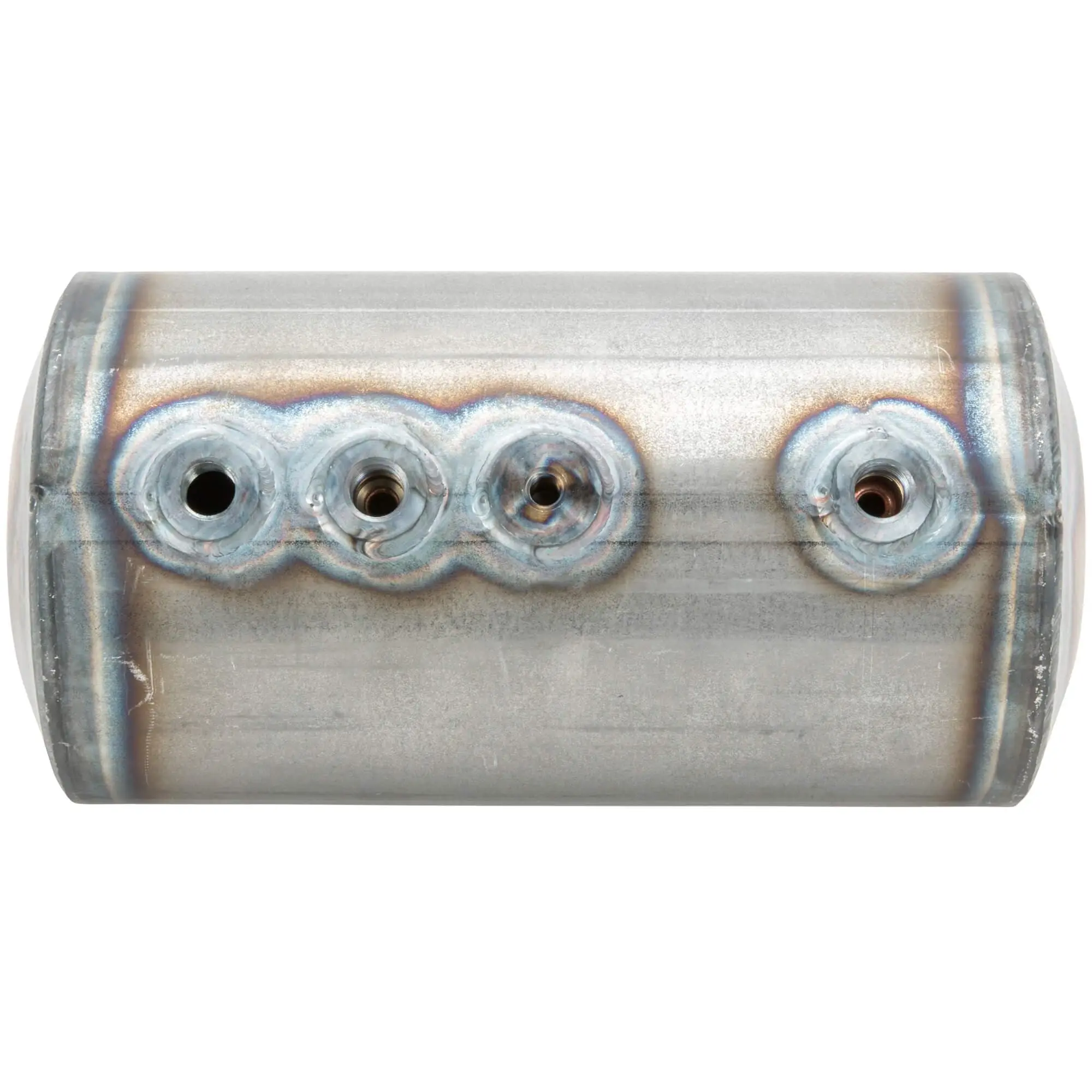 Lowbrow Customs Dimpled Steel Motorcycle Oil Tank For H-D Sportster Big Twin And Universal Choppers - Image 6